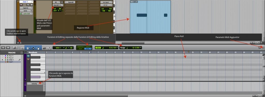 Midi-editor
